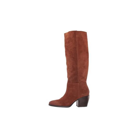 NATURALIZER Womens Brown Padded Goring Non-Slip Cade Round Toe Block Heel Zip-Up Chelsea Boot M main image 1